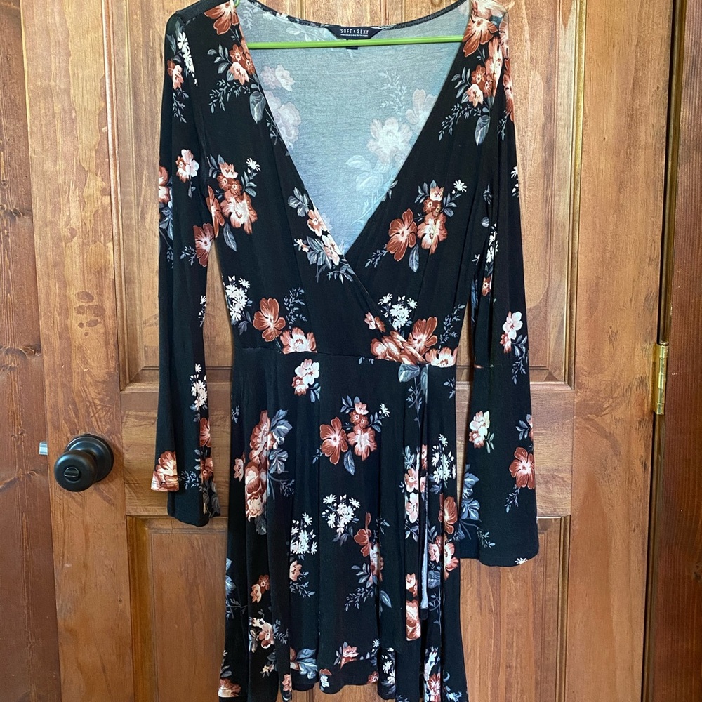 American Eagle Bell Sleeve Dress